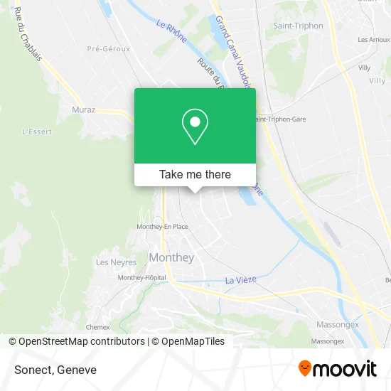 Sonect map