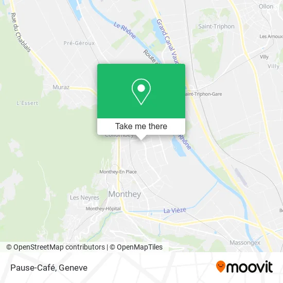 Pause-Café map
