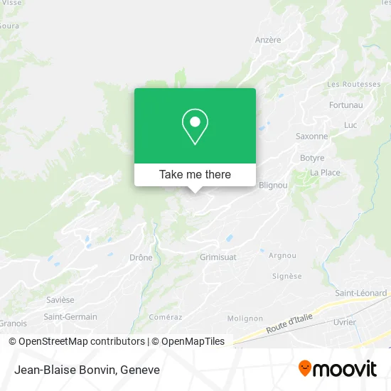 Jean-Blaise Bonvin map