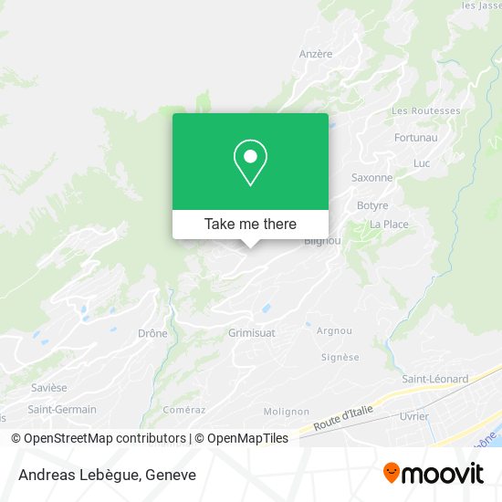 Andreas Lebègue map