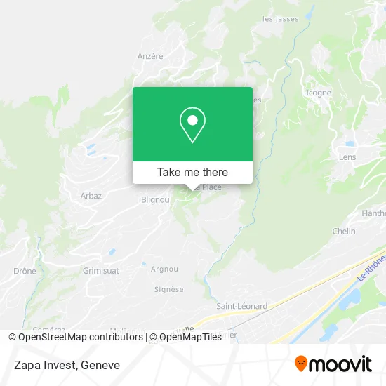 Zapa Invest map