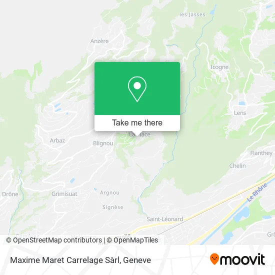 Maxime Maret Carrelage Sàrl map