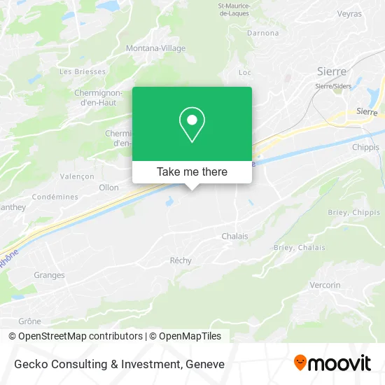 Gecko Consulting & Investment map