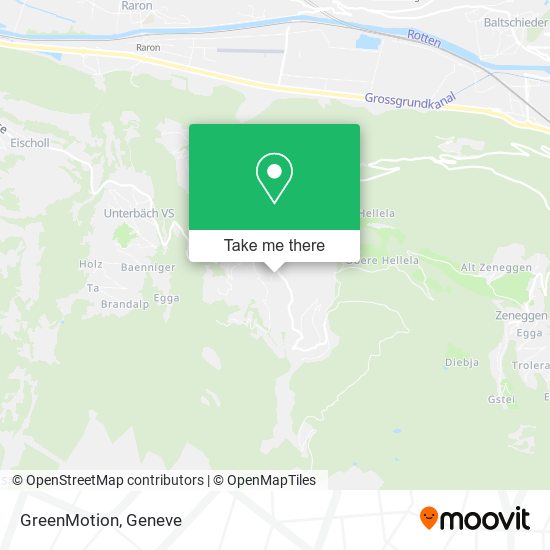 GreenMotion map