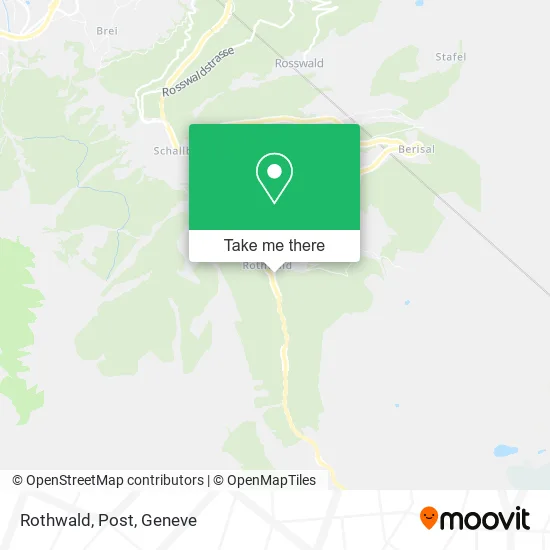 Rothwald, Post map