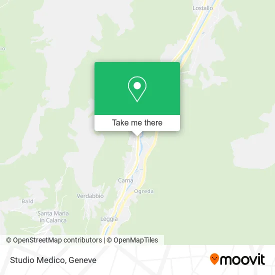 Studio Medico map
