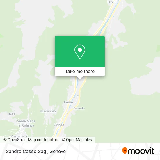 Sandro Casso Sagl map