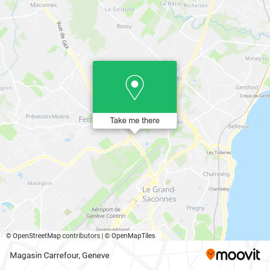 Magasin Carrefour map