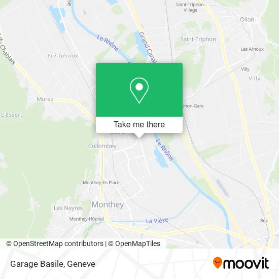 Garage Basile map