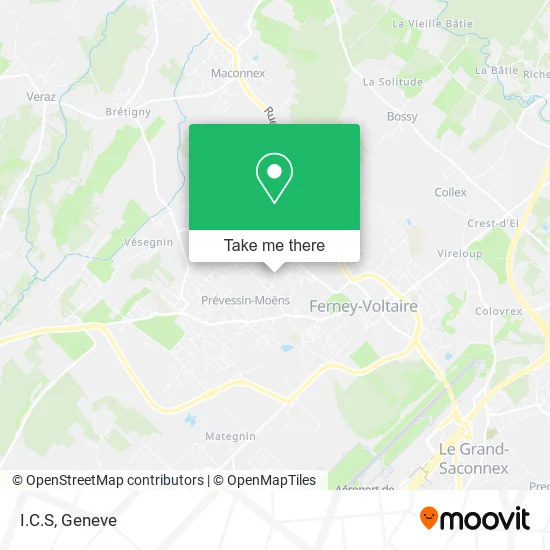 I.C.S map
