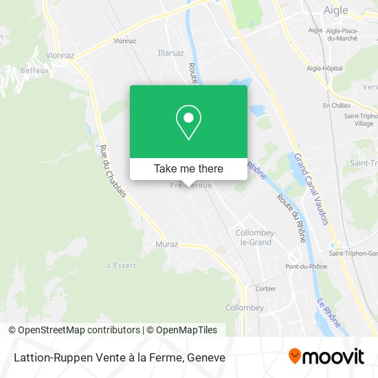 Lattion-Ruppen Vente à la Ferme map