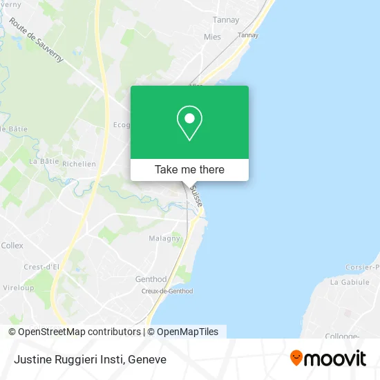 Justine Ruggieri Insti map