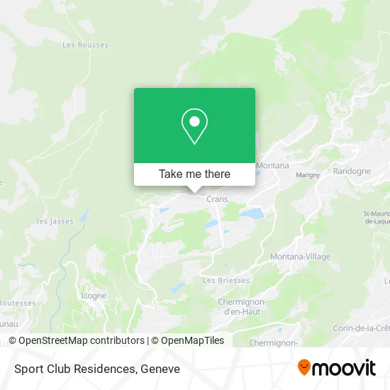 Sport Club Residences map