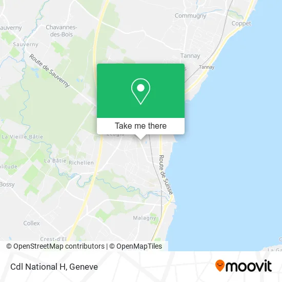 Cdl National H map