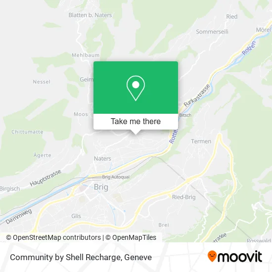 Community by Shell Recharge map