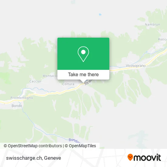 swisscharge.ch map