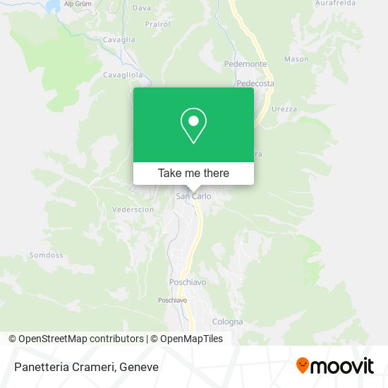 Panetteria Crameri map