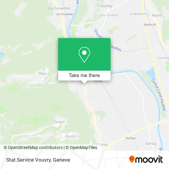 Stat.Service Vouvry map