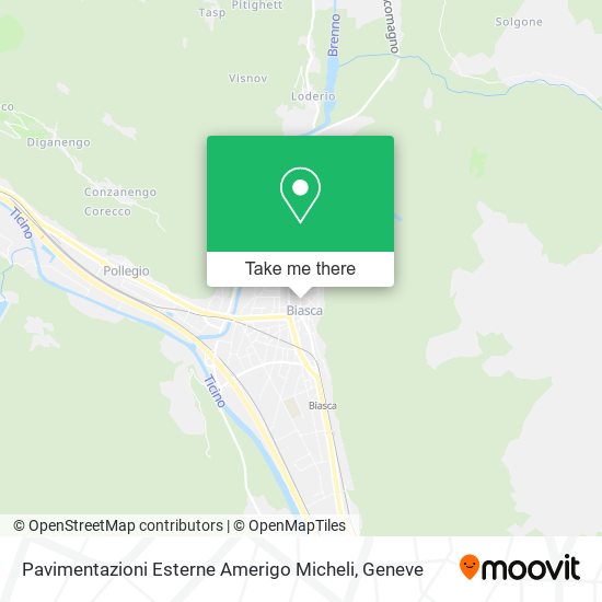 Pavimentazioni Esterne Amerigo Micheli map