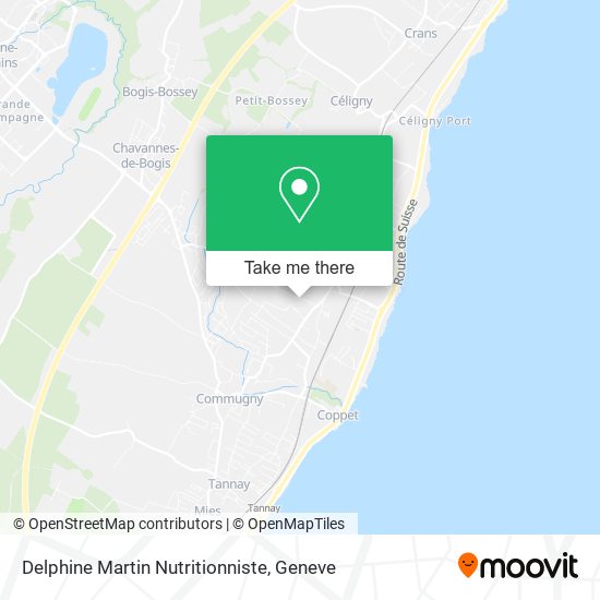 Delphine Martin Nutritionniste map