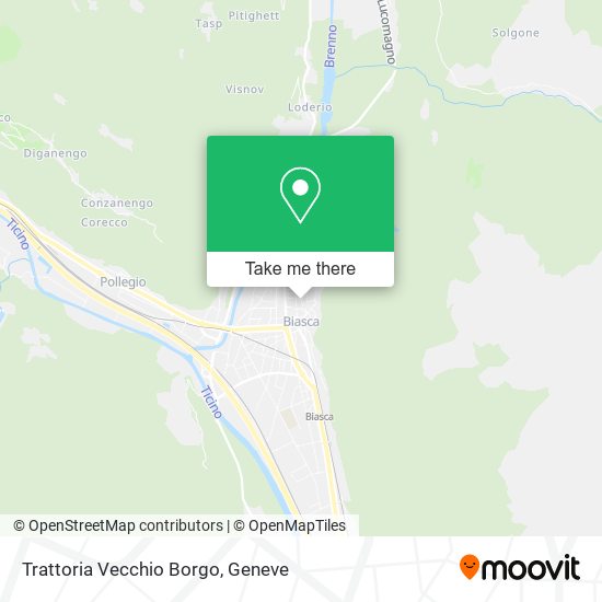 Trattoria Vecchio Borgo map