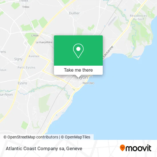 Atlantic Coast Company sa map