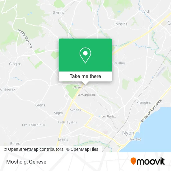 Moshcig map