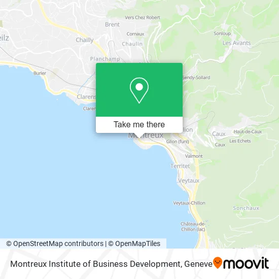 Montreux Institute of Business Development map
