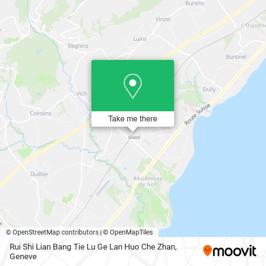 Rui Shi Lian Bang Tie Lu Ge Lan Huo Che Zhan map