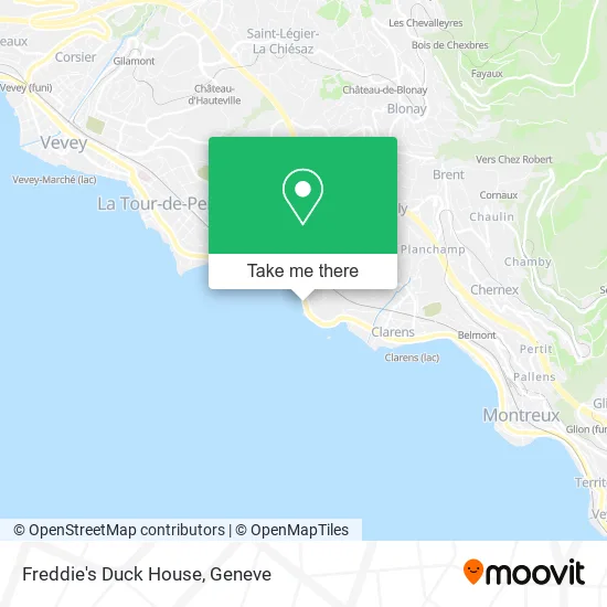 Freddie's Duck House map
