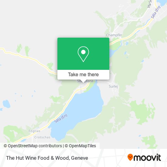 The Hut Wine Food & Wood map