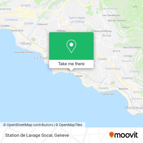 Station de Lavage Socar map