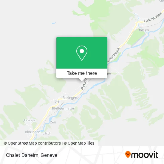 Chalet Daheim map