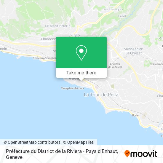 Préfecture du District de la Riviera - Pays d'Enhaut map