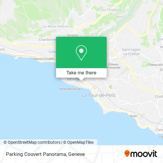 Parking Couvert Panorama map