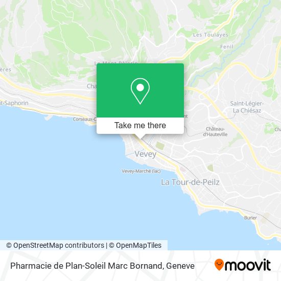 Pharmacie de Plan-Soleil Marc Bornand plan