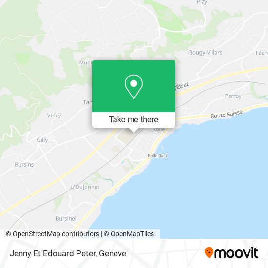 Jenny Et Edouard Peter map
