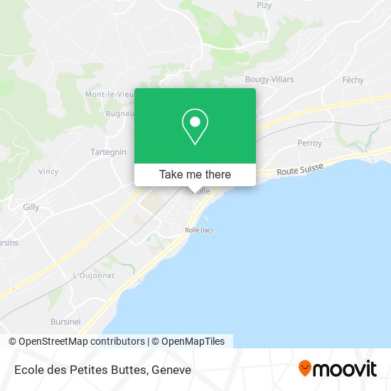 Ecole des Petites Buttes map