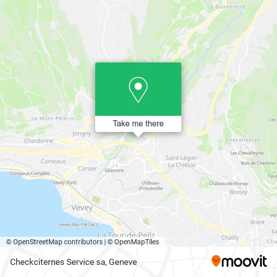 Checkciternes Service sa map