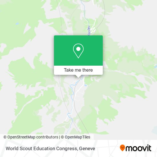 World Scout Education Congress Karte