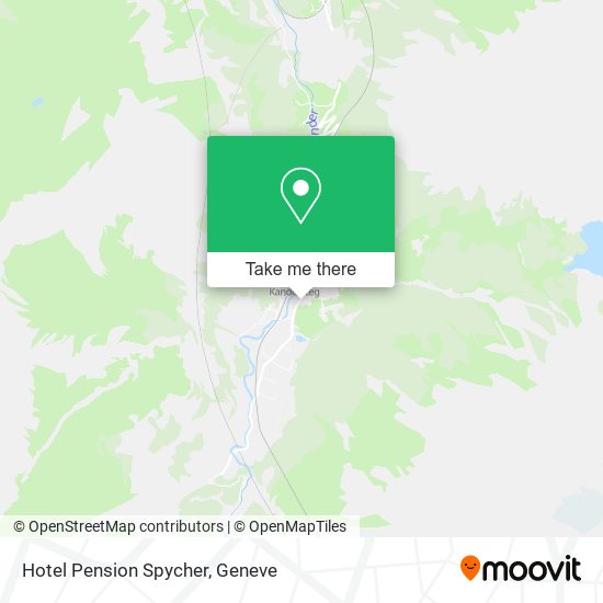 Hotel Pension Spycher map