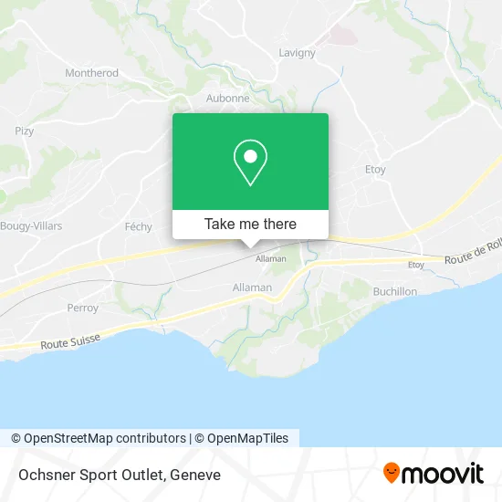 Ochsner Sport Outlet map
