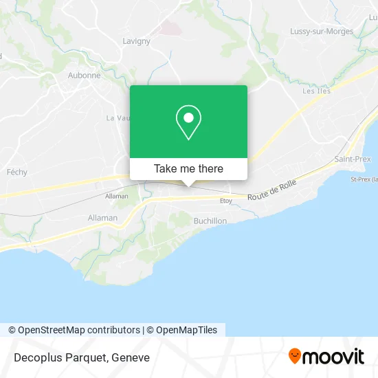 Decoplus Parquet map