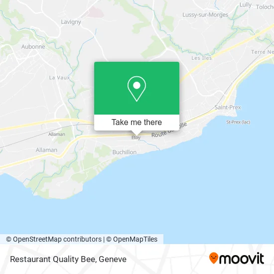 Restaurant Quality Bee map