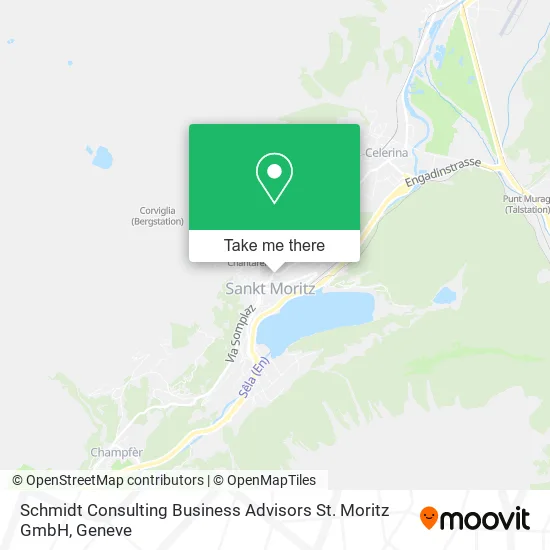 Schmidt Consulting Business Advisors St. Moritz GmbH map