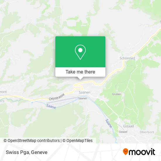Swiss Pga map