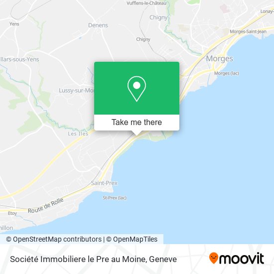 Société Immobiliere le Pre au Moine map