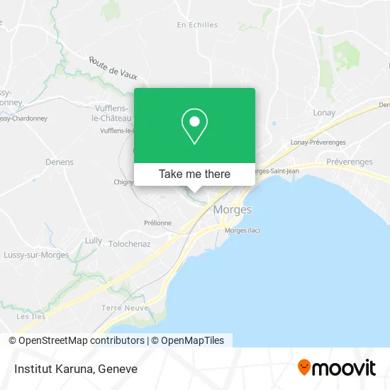 Institut Karuna map