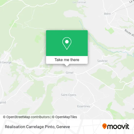 Réalisation Carrelage Pinto map