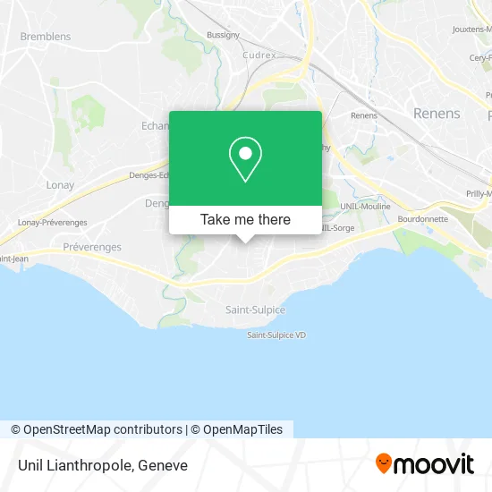 Unil Lianthropole map